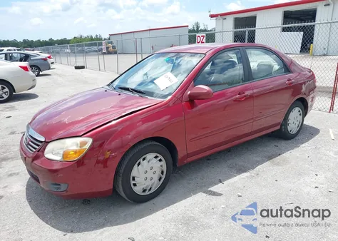 2007 Kia Spectra Ex z USA, uszkodzony, nr VIN KNAFE121575381880